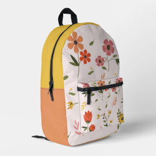 Blumensammlung Bedruckter Rucksack