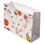 Blumensammlung Große Geschenktüte (Rückseite Schrägansicht)