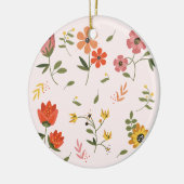 Blumensammlung Keramik Ornament (Links)