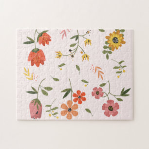 Blumensammlung Puzzle