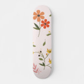 Blumensammlung Skateboard (Vorne)