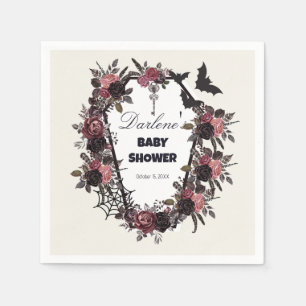 Blumensarg Halloween-Baby-Party Serviette