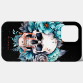 Blumenschädel Adult Faboolous Halloween Case Mat (Rückseite (Horizontal))