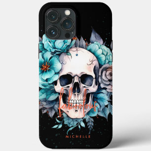 Blumenschädel Adult Faboolous Halloween Case Mat