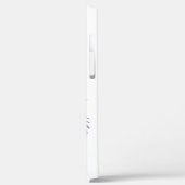 Blumenschädel im Vaporwave-Stil Case-Mate iPhone Hülle (Rückseite / Links)