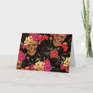 Blumenschädel Karte