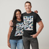 Blumenschädel T-Shirt (Unisex)