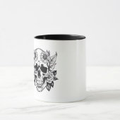 Blumenschädel-Tasse Tasse (Zentrum)