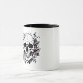 Blumenschädel-Tasse Tasse (Zentrum)