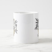 Blumenschaf Jumbo-Tasse (Vorderseite)