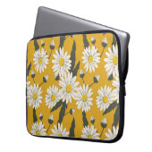 Blumenschal, Vintager Hintergrund. Laptopschutzhülle (Vorderseite Links)