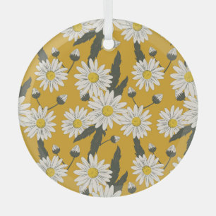 Blumenschal, Vintager Hintergrund. Ornament Aus Glas