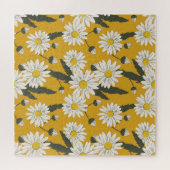 Blumenschal, Vintager Hintergrund. Puzzle (Horizontal)