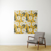 Blumenschal, Vintager Hintergrund. Wandteppich (Beispiel)