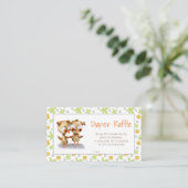 Blumenschalen Babydusche Windelwanne Begleitkarte (Stehend Vorderseite)