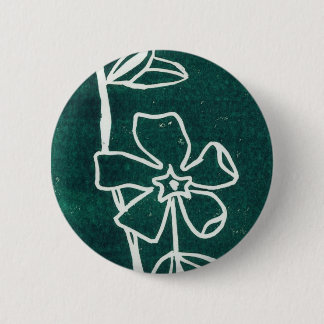Blumenschaltfläche "Green Vinca" Button