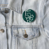 Blumenschaltfläche "Green Vinca" Button (Beispiel)