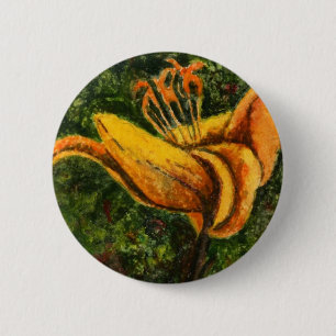 Blumenschaltfläche "Wilde Lily" Button