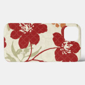 Blumenschatten in Rot und Orange Case-Mate iPhone Hülle (Rückseite (Horizontal))