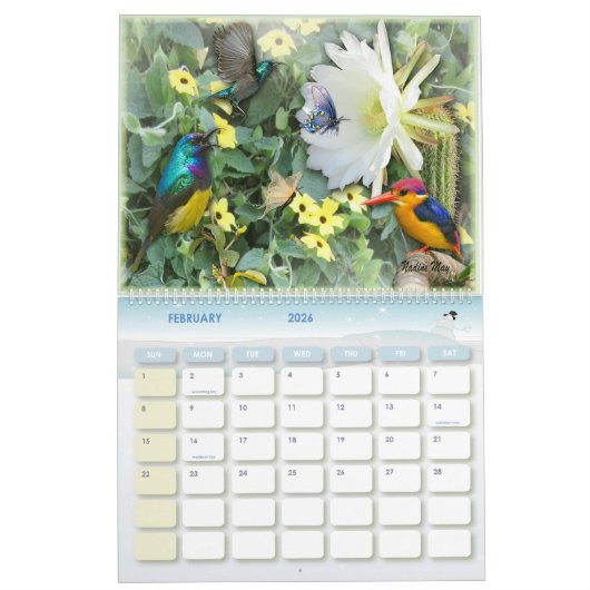 Blumenschätze Kalender (Feb 2026)