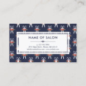 Blumenschere Musterhaar - Nominierung Terminkarte (Rückseite)