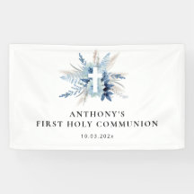 Blumenschild aus Pampas