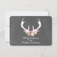 Blumenschildkröten + Chalkboard Inspiriert Hochzei