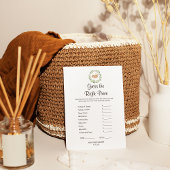 Blumenschläfer-Dusche schätzt den richtigen Preis Flyer