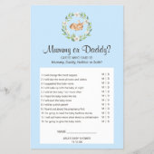 Blumenschläfer Hirschmuddel oder Daddy Game Flyer (Vorne)