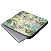 Blumenschlauch für Ipad Laptopschutzhülle (Vorne Knopf)