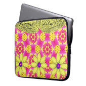 Blumenschlauch für Ipad Laptopschutzhülle (Vorderseite Links)