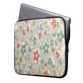 Blumenschlauch für Ipad Laptopschutzhülle (Vorderseite Links)