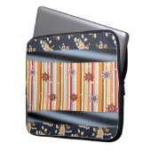 Blumenschlauch für Ipad Laptopschutzhülle (Vorderseite Links)