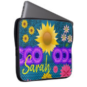 Blumenschlauch für Ipad Laptopschutzhülle (Vorne Rechts)