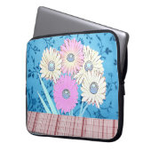 Blumenschlauch für Ipad Laptopschutzhülle (Vorderseite Links)