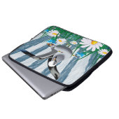 Blumenschlauch für Ipad Laptopschutzhülle (Vorne Knopf)