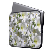 Blumenschlauch für Ipad Laptopschutzhülle (Vorderseite Links)