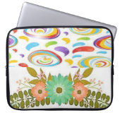 Blumenschlauch für Ipad Laptopschutzhülle (Vorderseite)