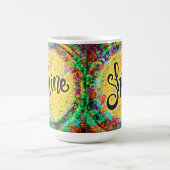 Blumenschlauch Hübsch Inspirationsgelb Kaffeetasse (Mittel)