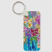 Blumenschlüsselkette Schlüsselanhänger (Vorderseite)