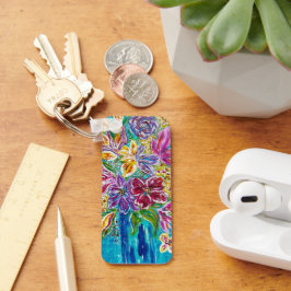 Blumenschlüsselkette Schlüsselanhänger