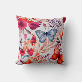 Blumenschmetterling, Naturgeschenk Kissen