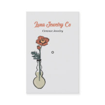 Blumenschmuck auf leicht grauem Button