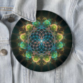 Blumenschmuck Button (Beispiel)