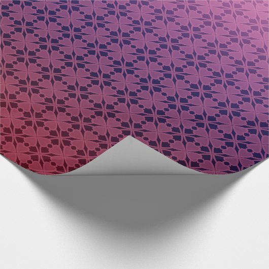 Blumenschmuck, Gefälle Geschenkpapier (Ecke)