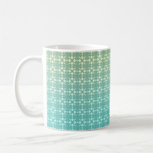 Blumenschmuck, Gefälle Kaffeetasse (Links)