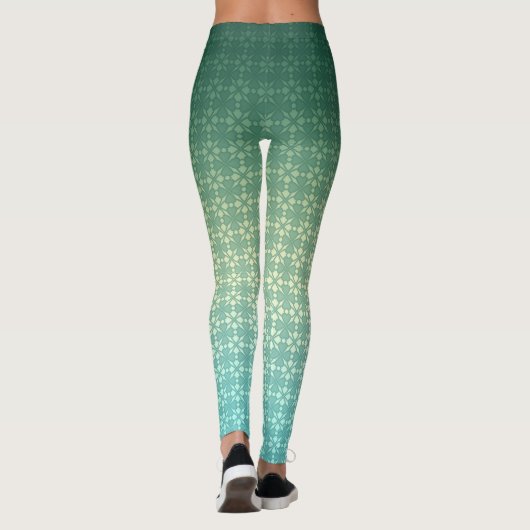 Blumenschmuck, Gefälle Leggings (Rückseite)