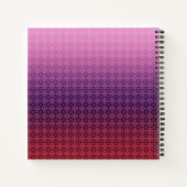 Blumenschmuck, Gefälle Notizblock (Rückseite)