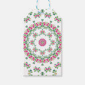 Blumenschmuck Geschenkanhänger (Vorderseite)