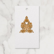 Blumenschmuck | Gothic Red Black Art Pattern